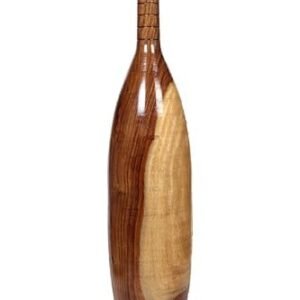 Hashco Sports Wooden Oval Shape Mugdar (4KG) | Indian Clubbell Karla Kattai Gada
