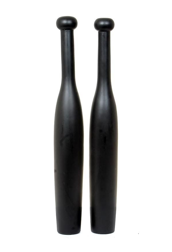 Hashco Sports Wooden Indian Clubs for Strength, Flexibility & Shoulder Conditioning